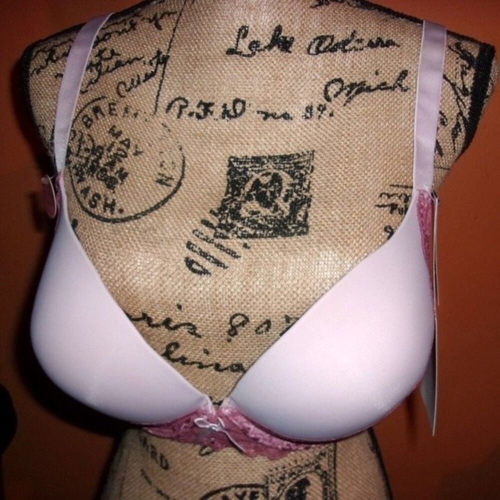 Youmita 40D Pixie Dust Floral Lace Overlay Bra NWT